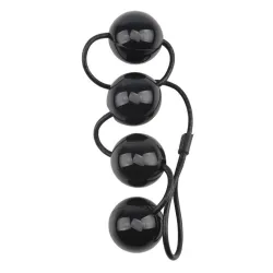 Rubicon Boules anales Rubicon S 25 x 4cm Noires